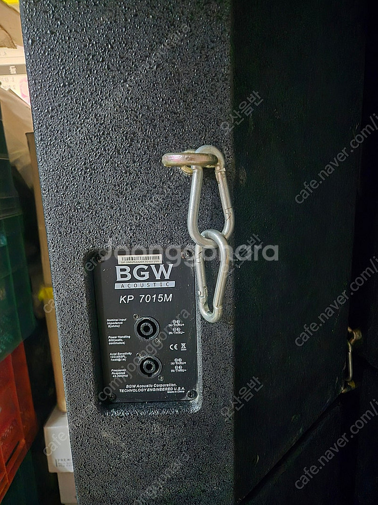 스피커 QSC k12 BGW kp7015--2