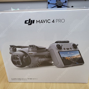 Dji 매빅4프로 플라이모어 콤보(RC2) 미개봉 판매