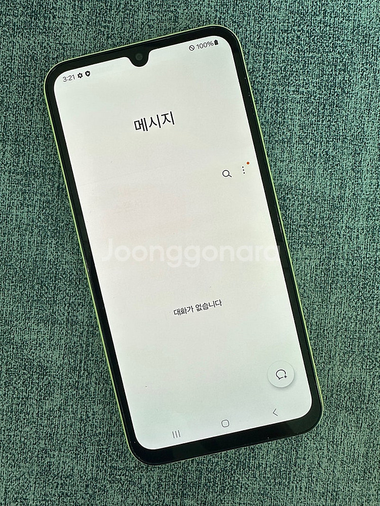 갤럭시A15 128G 라임색 24년 8월개통 보증OK ...--4