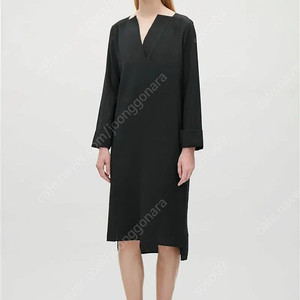 코스 COS 커프스 원피스 블랙 S사이즈