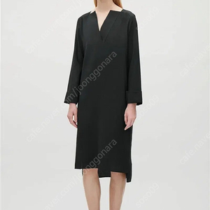 코스 COS 커프스 원피스 블랙 S사이즈