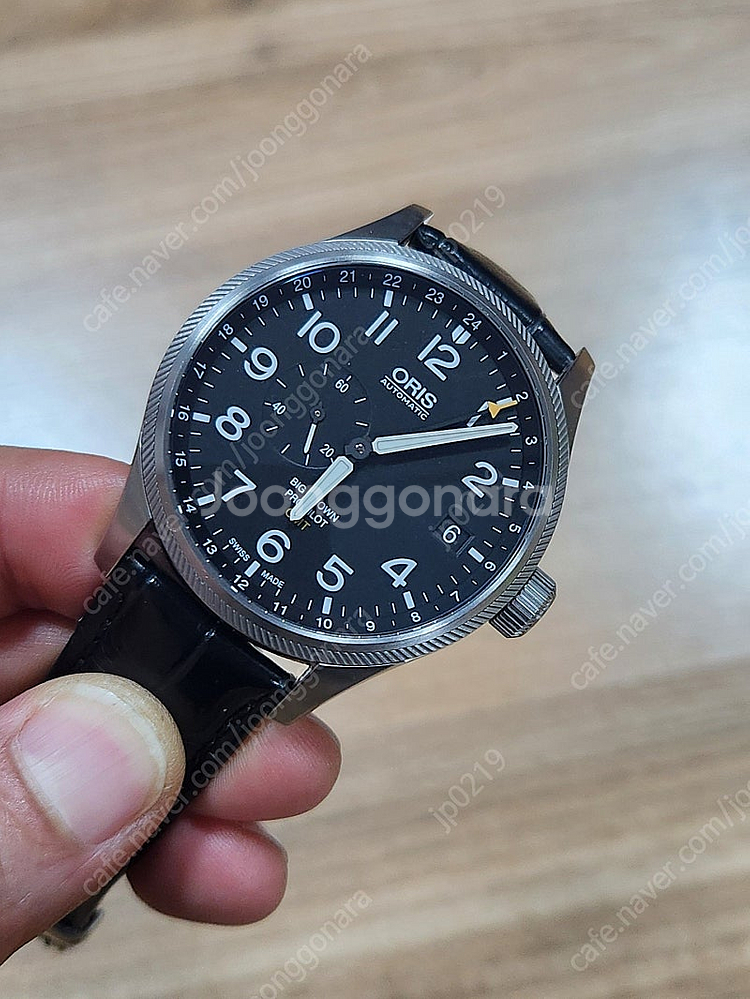 오리스 빅크라운 프로파일럿 GMT 스몰 세컨드--0