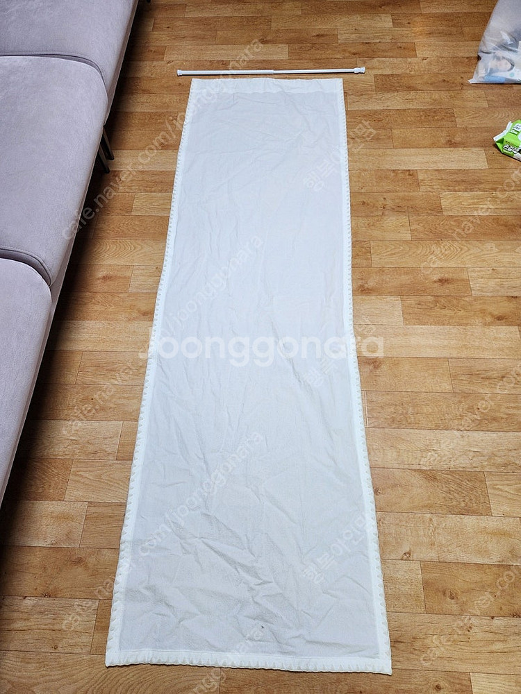 붙박이장 가림막 커튼 커튼봉 포함--0