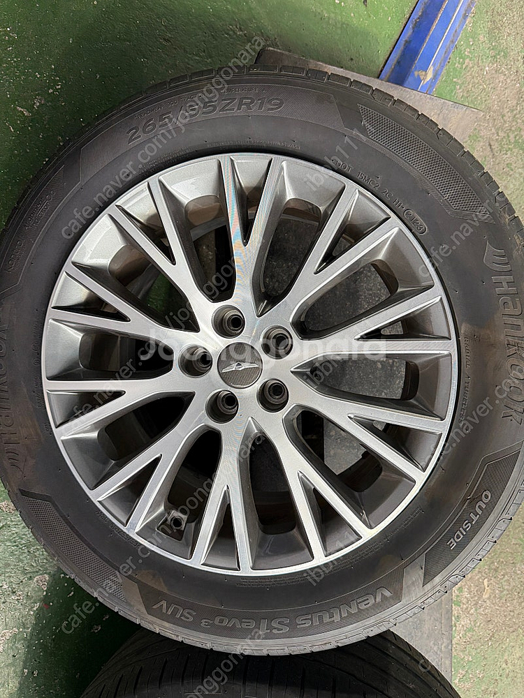 GV80 19인치 휠타이어 265/55/19 개인 대품X--2