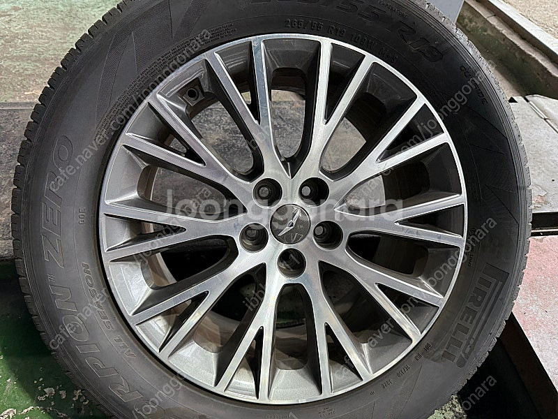 GV80 19인치 휠타이어 265/55/19 개인 대품X--3