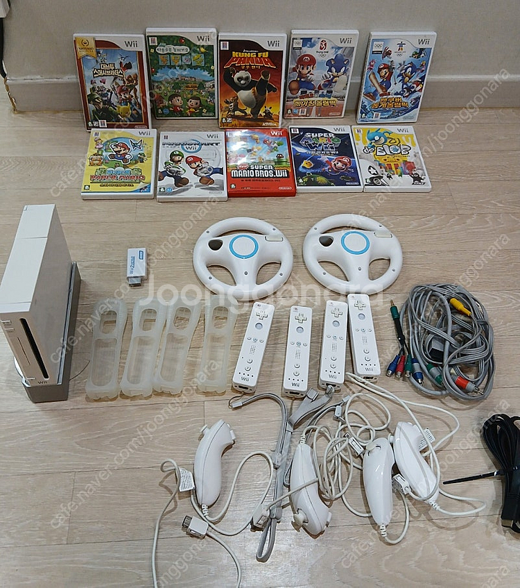 닌텐도 위 wii 4인풀세트 cd10장--0