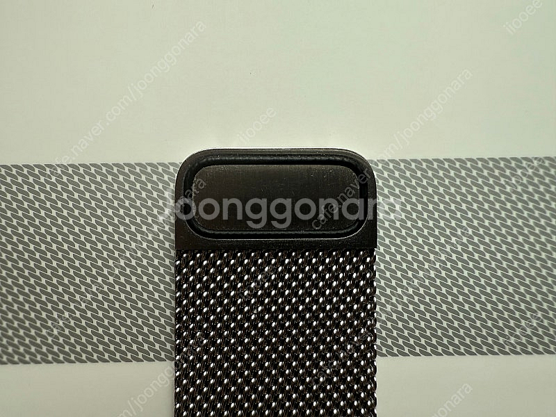 애플워치 41mm 실버 밀레니즈 루프 정품--6