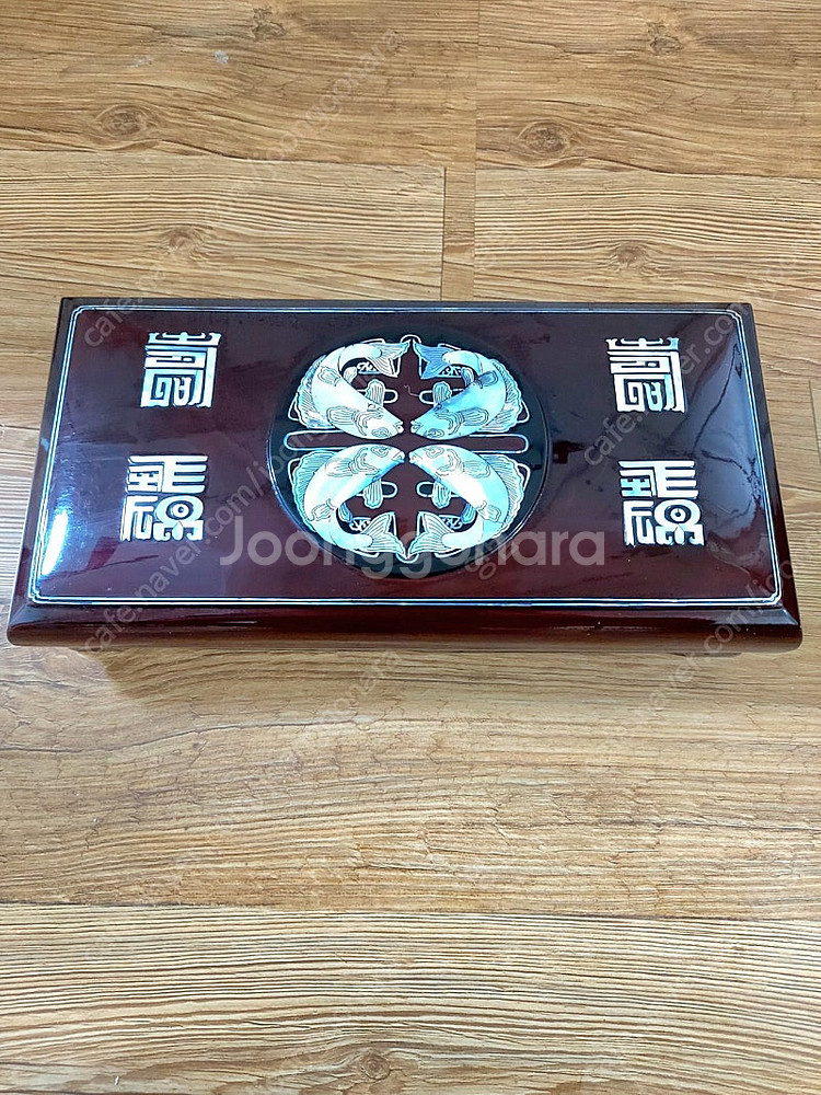 전통 자개 재털이--0