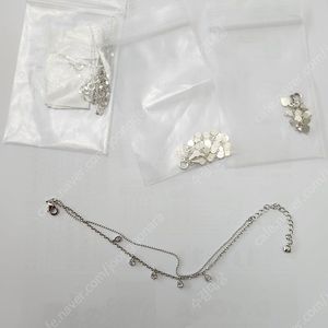 인하) 실버 목걸이 팔찌 여러가지 총4가지- 팔찌 2, 목걸이2인하)