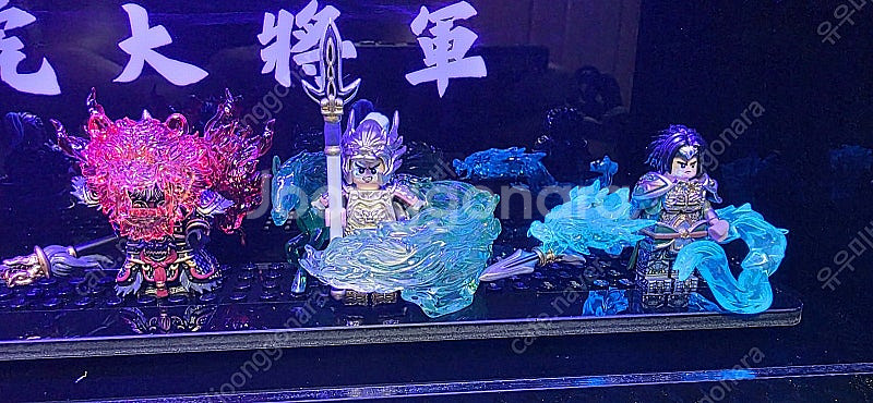 레고커스텀피규어 - MF삼국지 오호대장군(장비2개) 팝...--2