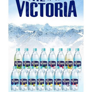 빅토리아탄산수 500ml 40+40=80pet