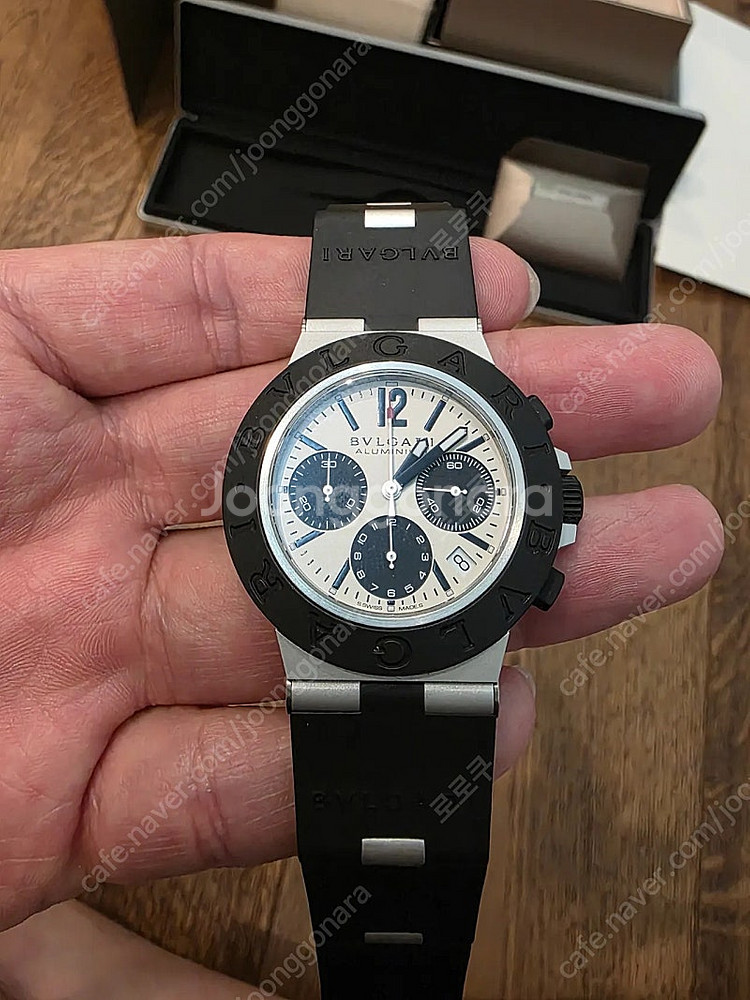 불가리 알루미늄 크로노 40mm 풀세트--1