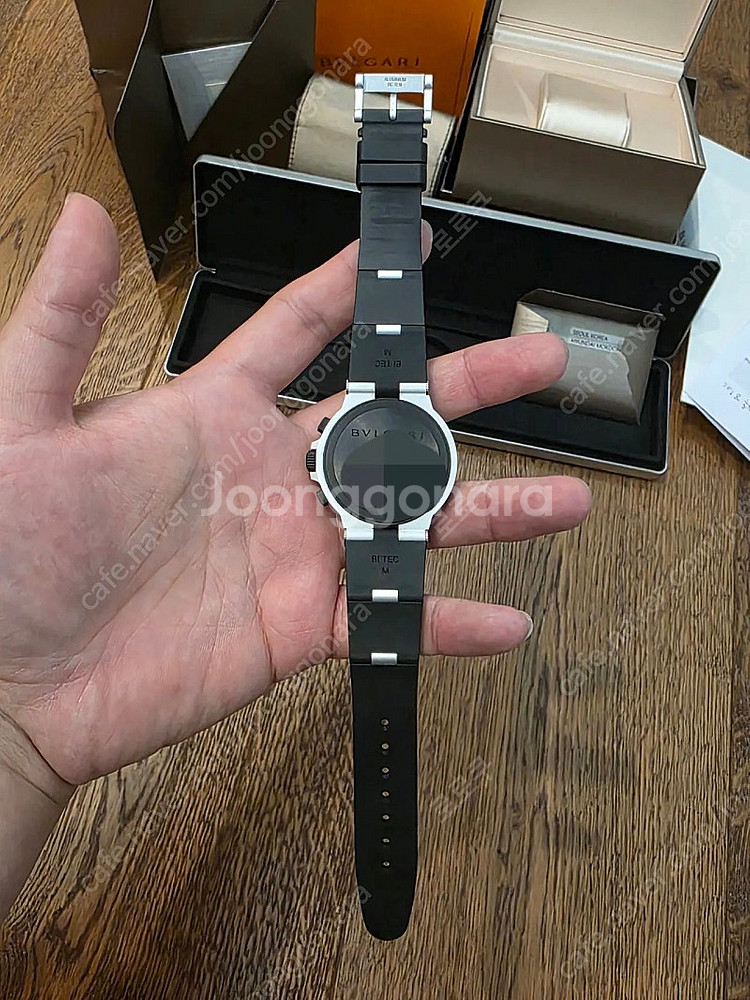 불가리 알루미늄 크로노 40mm 풀세트--2