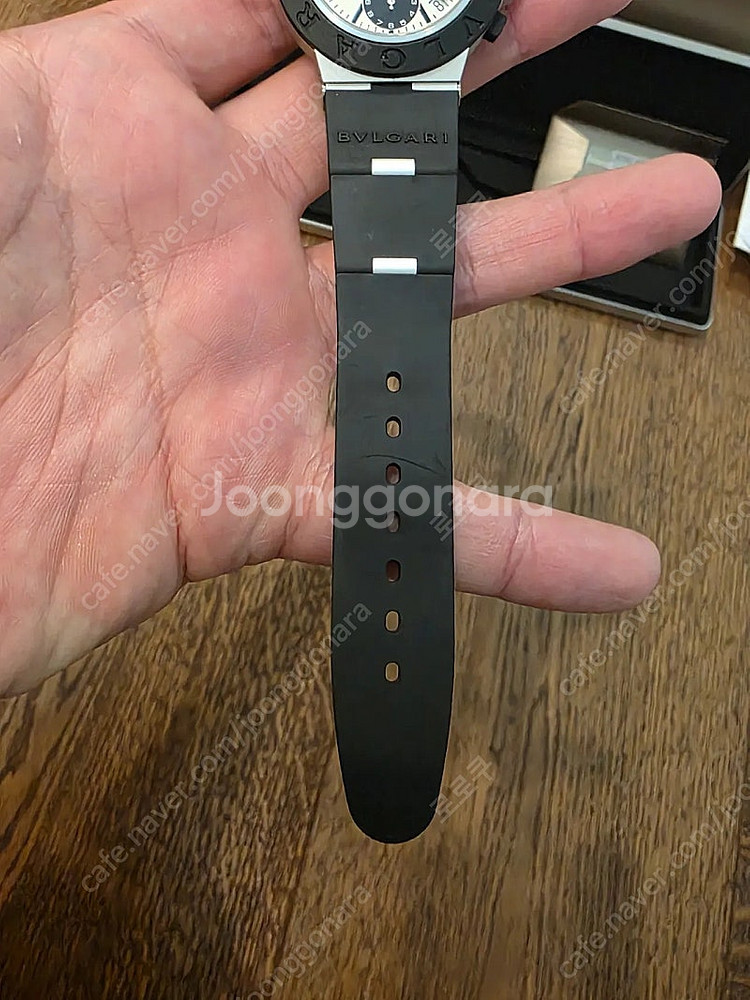 불가리 알루미늄 크로노 40mm 풀세트--4