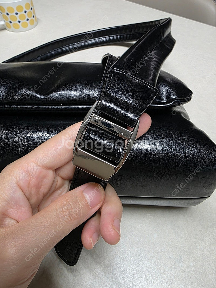 스탠드오일 플러피백 레귤러 블랙 여성 가방 백 bag ...--6