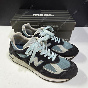 뉴발란스 / 990v2 KITH 키쓰 스틸 블루 / 275