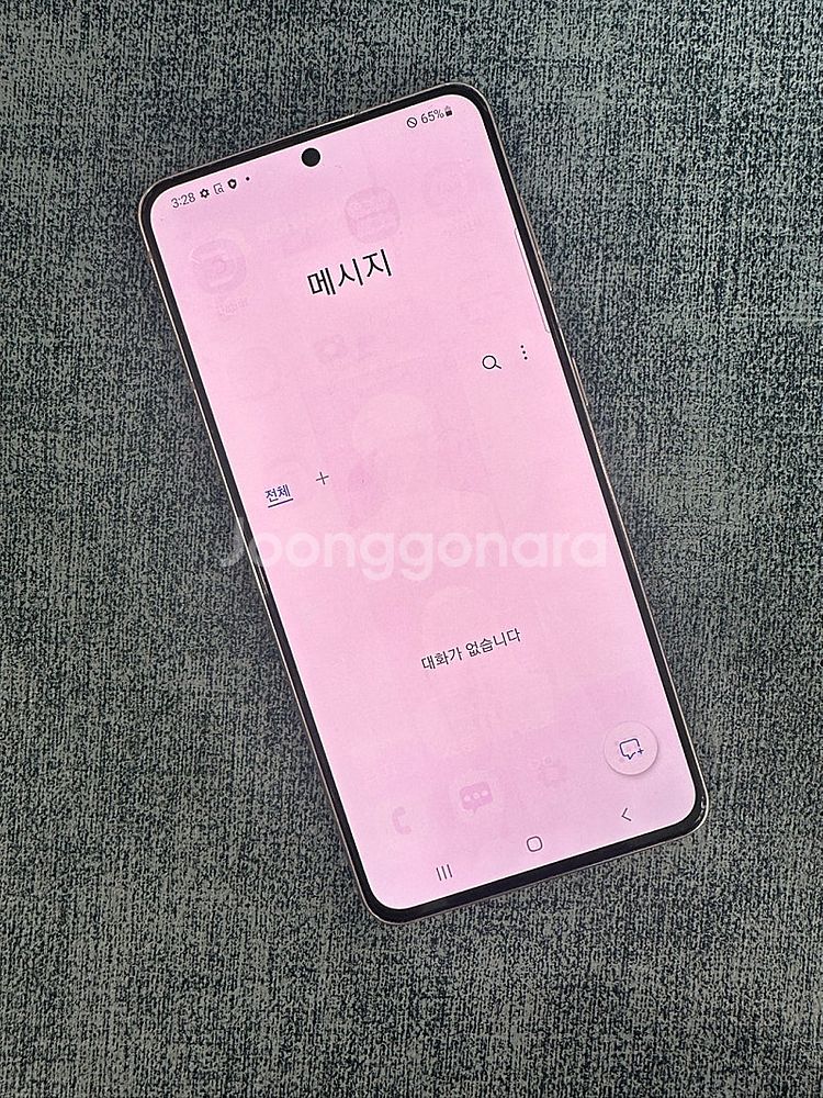 갤럭시S21 256G 바이올렛 파손X 멍X 가성비 좋은...--4