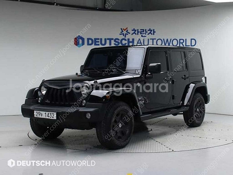 지프 랭글러 중고 JEEP 랭글러 검정색 2017년식 ...--0