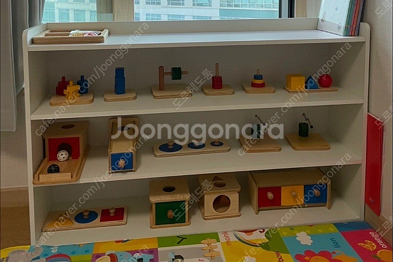 (새제품) 아가월드 몬테소리 교구+교구장--0