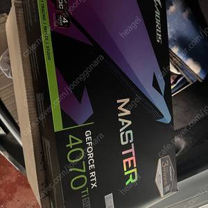 RTX 4070 TI SUPER 어로스 마스터 판매