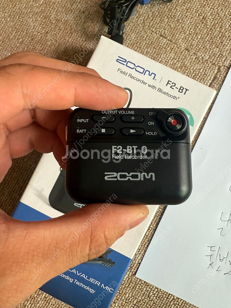 Zoom F2-BT 블루투스 필드 레코더--2
