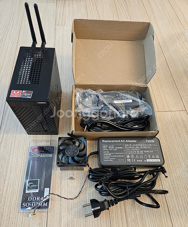 미니pc 애즈락 DeskMini 라이젠 4600G--0