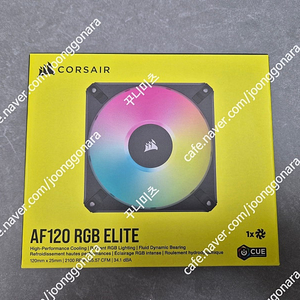 커세어 iCUE AF120 ELITE RGB 5개 팝니다.