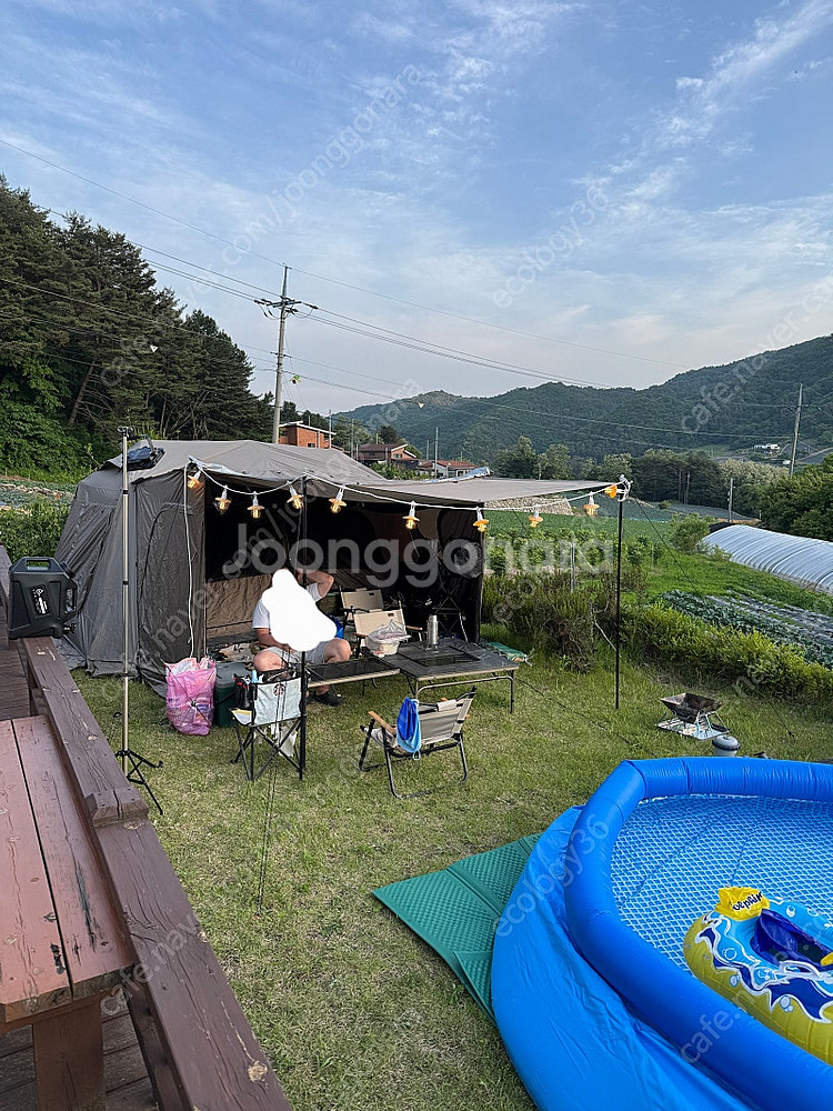 로티캠프 원터치텐트+자충매트2개 판매합니다--0