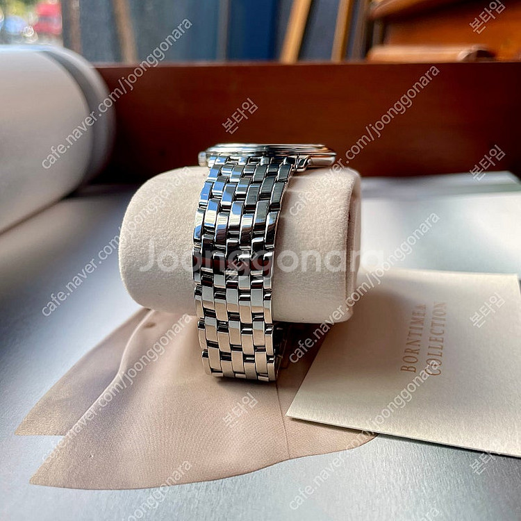 오메가 드빌 검판 스틸 34.5mm 쿼츠 남자시계 남녀...--3