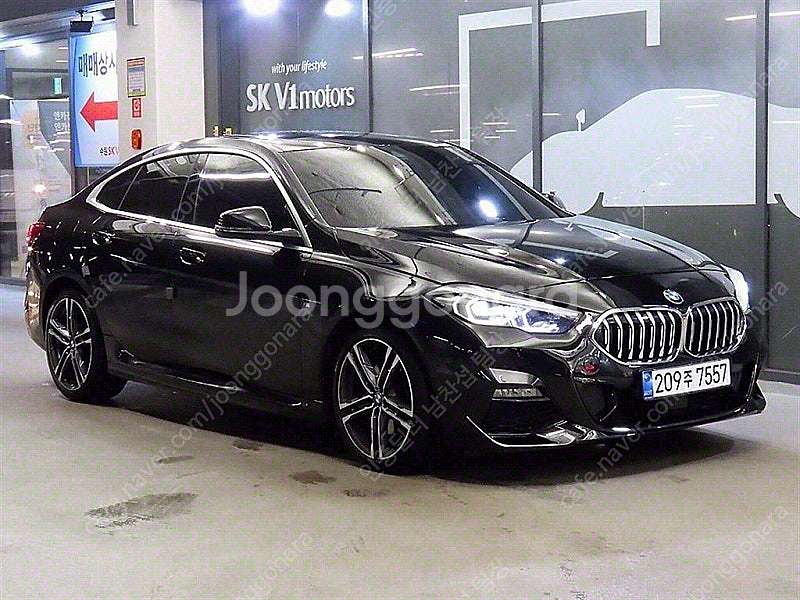 BMW 2시리즈 중고 2시리즈 218d 검정색 2021...--0