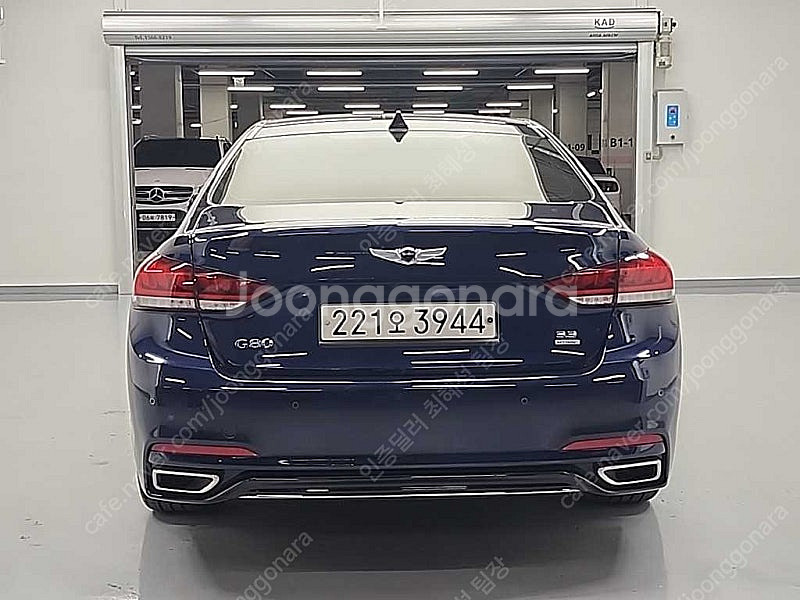 제네시스 G80 중고 제네시스 중고 가격 파란색 201...--3