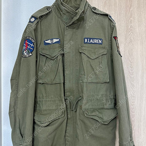 폴로 (polo) 소령 야상 M 사이즈 판매합니다.