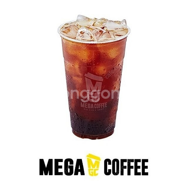 메가커피 아이스아메리카노 오늘까지 1500원--0