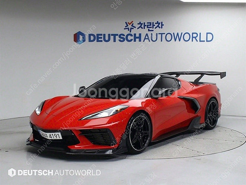 쉐보레 콜벳 중고 콜벳 빨간색 2020년식 25,958...--3
