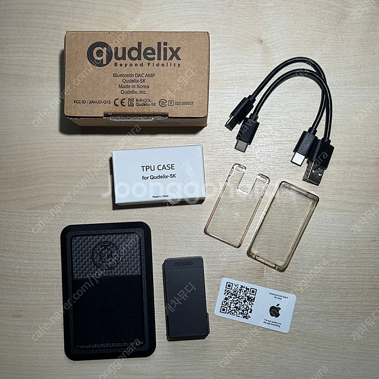 큐델릭스 Qudelix 5k 민트급, TPU case,...--0