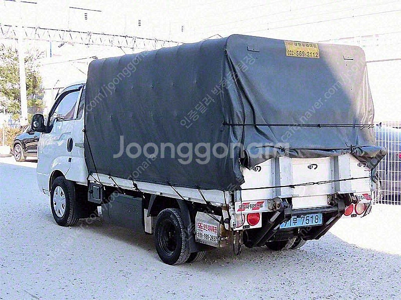 파워게이트 중고 봉고3 1톤 흰색 2021년식 1.0톤...--4