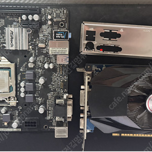 H310CM-DVS + i3-9100F + GTX750 세트 판매합니다.