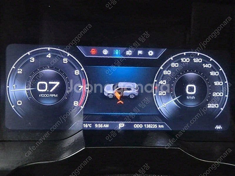 쌍용 뷰티풀코란도 중고 흰색 2020년식 4WD 가솔린...--7