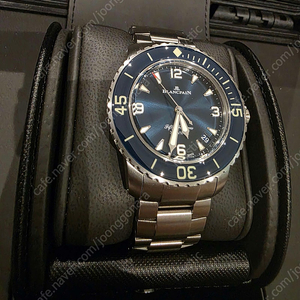 블랑팡 피프티패덤즈 42mm 청판 브레이슬릿 + 러버핀버클 판매합니다