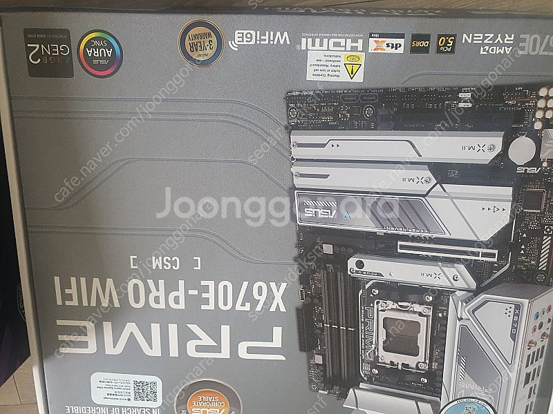 asus x670e pro wifi 메인보드, 맥스엘리...--5