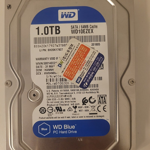 WD HDD 1000GB + 삼성 500GB 급처