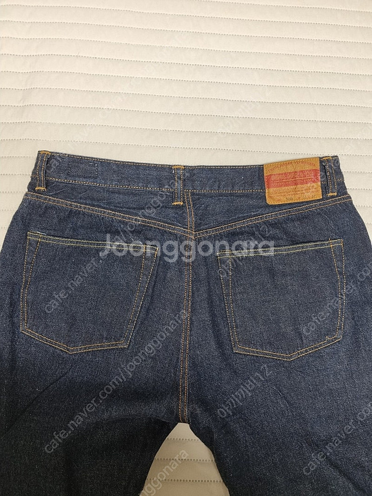 데밀 LOT. 009R 셀비지 데님 34사이즈(2회착)--3