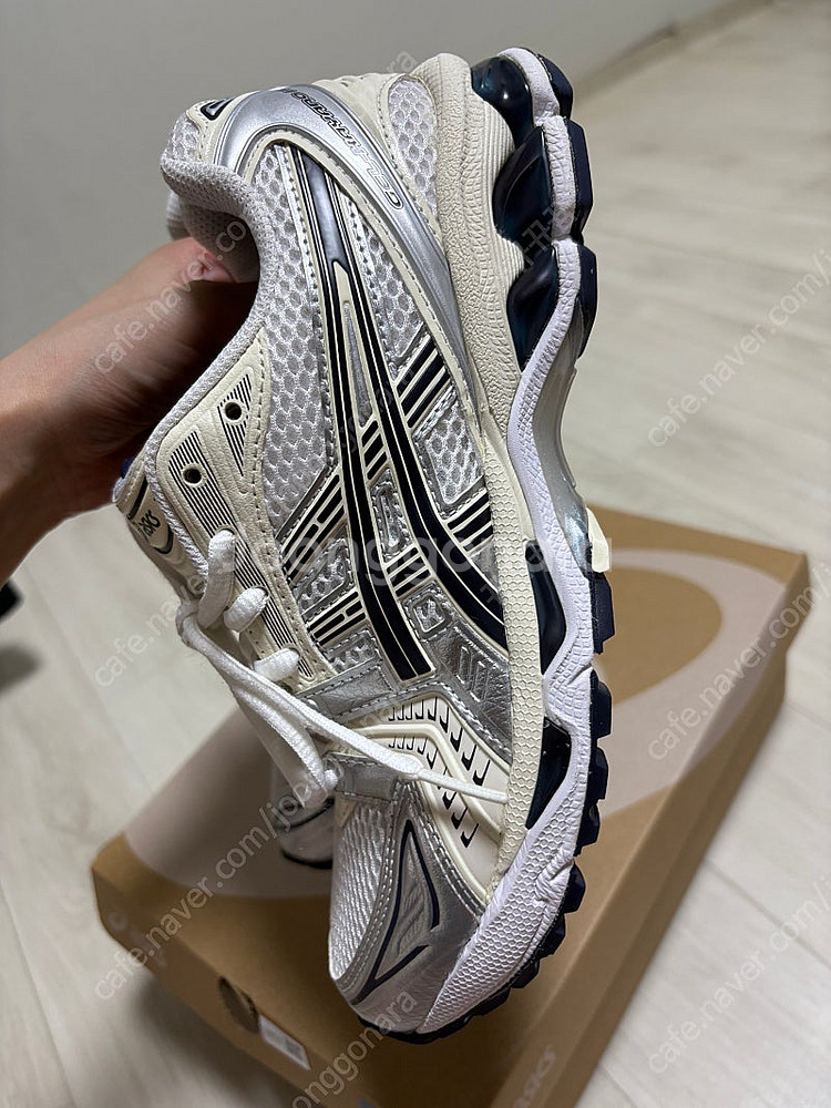 아식스 젤 카야노 14 화이트 미드나잇 235--2