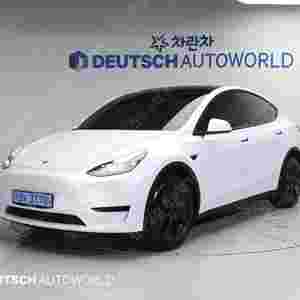 44,163 km 테슬라 모델Y 중고 테슬라 중고 RWD 중고차 리스구매 흰색