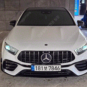 벤츠 A클래스 중고 A클래스 벤츠 중고 흰색 2021년식 73,279km AMG A45 4MATIC+ 해치백 중고차구매