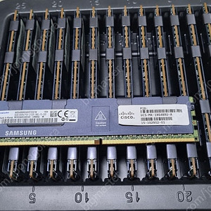 서버용 메모리 램 삼성 ddr4 64gb 2SRx4 PC4-2133P-RA0-10-DC0 cisco