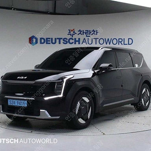 EV9 중고 EV9 중고차 검정색 2024년식 8,093km 4WD 에어 법인중고차구매
