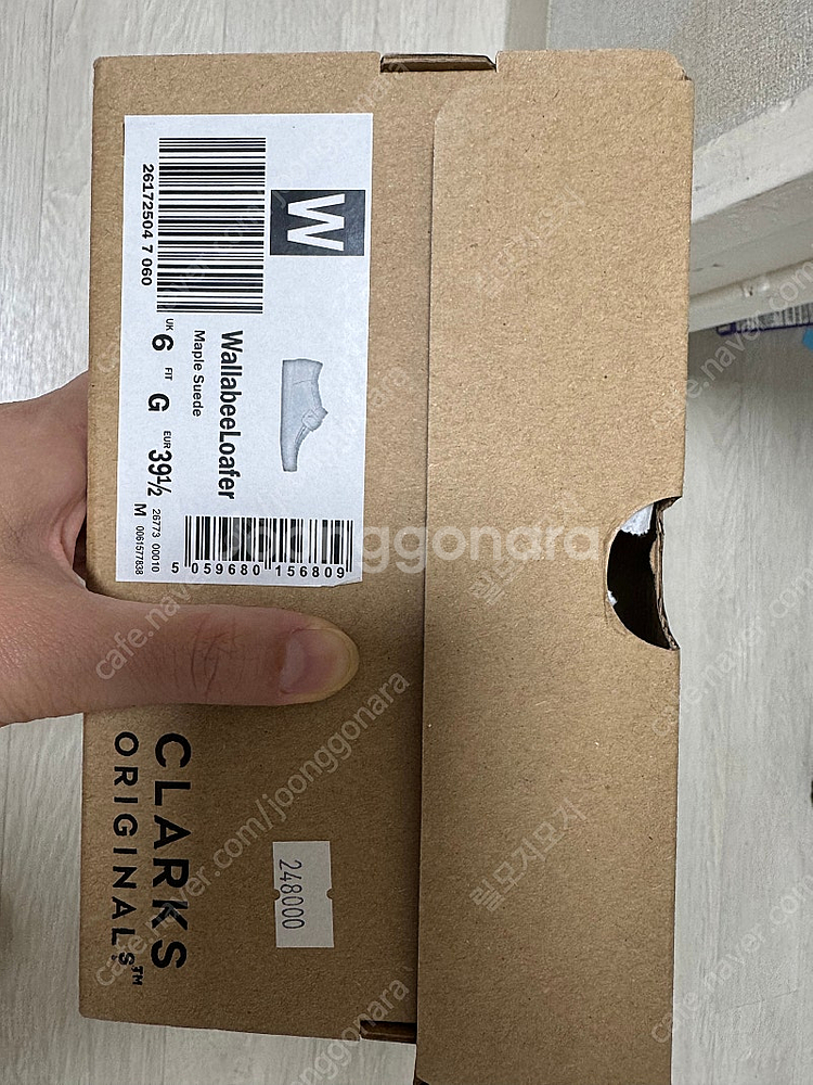 [CLARKS] 클락스 왈라비 로퍼 uk 6 / 클락스...--8