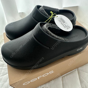 우포스 클로그 블랙 / OOFOS OOCLOOG BLACK M07/W09 (260)