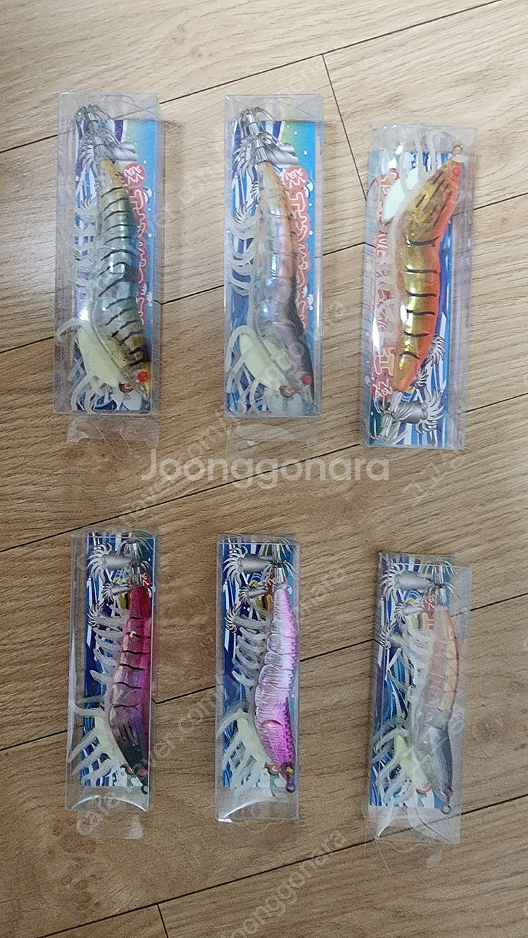 새우처럼 리얼한 움직임 야광 루어(신품) 싸게 팝니다.--3